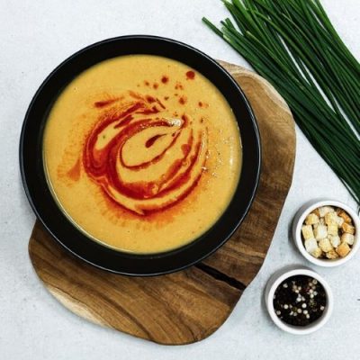 Linsen-Kokos-Suppe