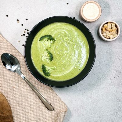Cremige Brokkolisuppe